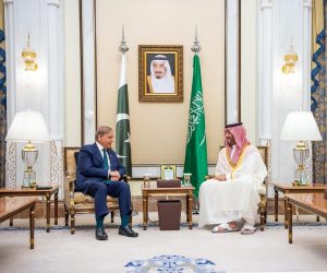 پاکستان و سعودی عرب کے رہنماؤں کی ملاقات؛ مسئلہ فلسطین پر تبادلۂ خیال