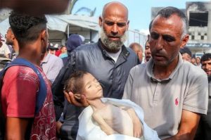 اسرائیل، غزہ میں کر رہا ہے انسانیت کا خون