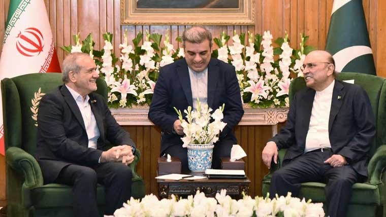 آصف زرداری مسعود پزشکیان