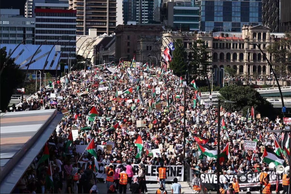 کیا آسٹریلیا میں فلسطین کے حامی صیہونی ریاست کے ساتھ تجارتی معاہدہ منسوخ کرا سکیں گے؟