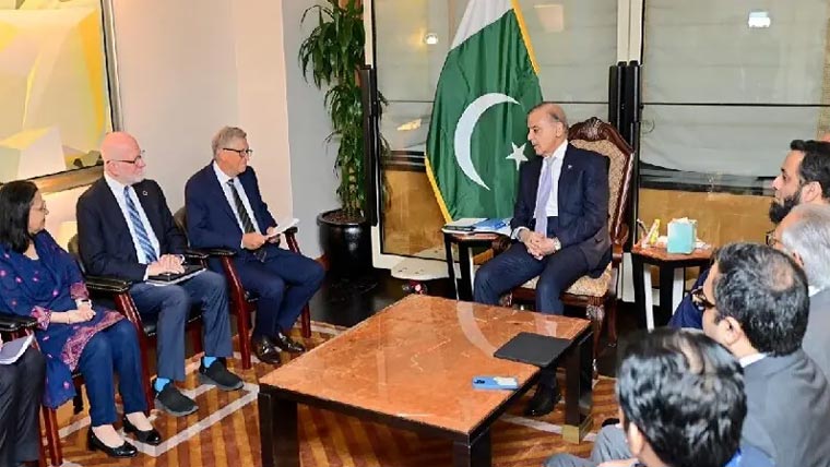شہبازشریف بل گیٹس