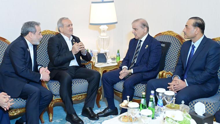 شہبازشریف مسعود پزشکیان