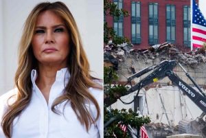 وائٹ ہاؤس میں تنازع شدت اختیار کر گیا، میلینیا ٹرمپ نے مشرقی ونگ کی مسماری پر تشویش کا اظہار کیا