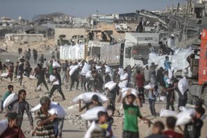 فلسطینی تنظیم کی امدادی سامان کی لوٹ مار کے امریکی الزام کی تردید