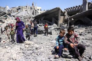 فلسطینیوں کی غزہ سے جبری نقل مکانی ہماری سرخ لکیر ہے: مصری انٹیلیجنس چیف