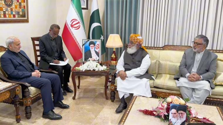 مولانا فضل الرحمان ایران