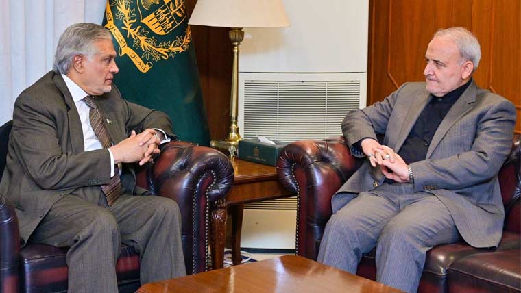 اسحاق ڈار رضا امیری مقدم