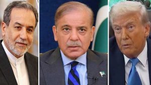 شہبازشریف عباس عراقچی ٹرمپ