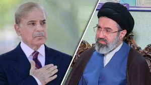 شہبازشریف مجتبی خامنہ ای