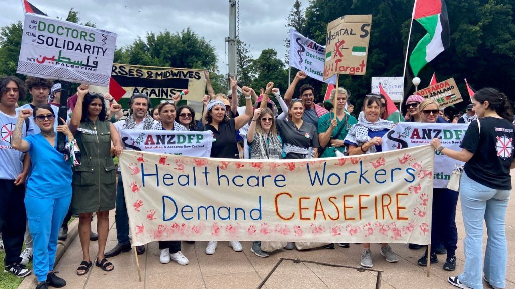 آسٹریلیا میں ایران جنگ کے خلاف عوامی مظاہرے