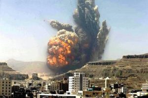 سعودی فضائی حملہ